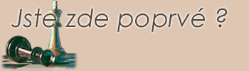 Jste zde poprv�?